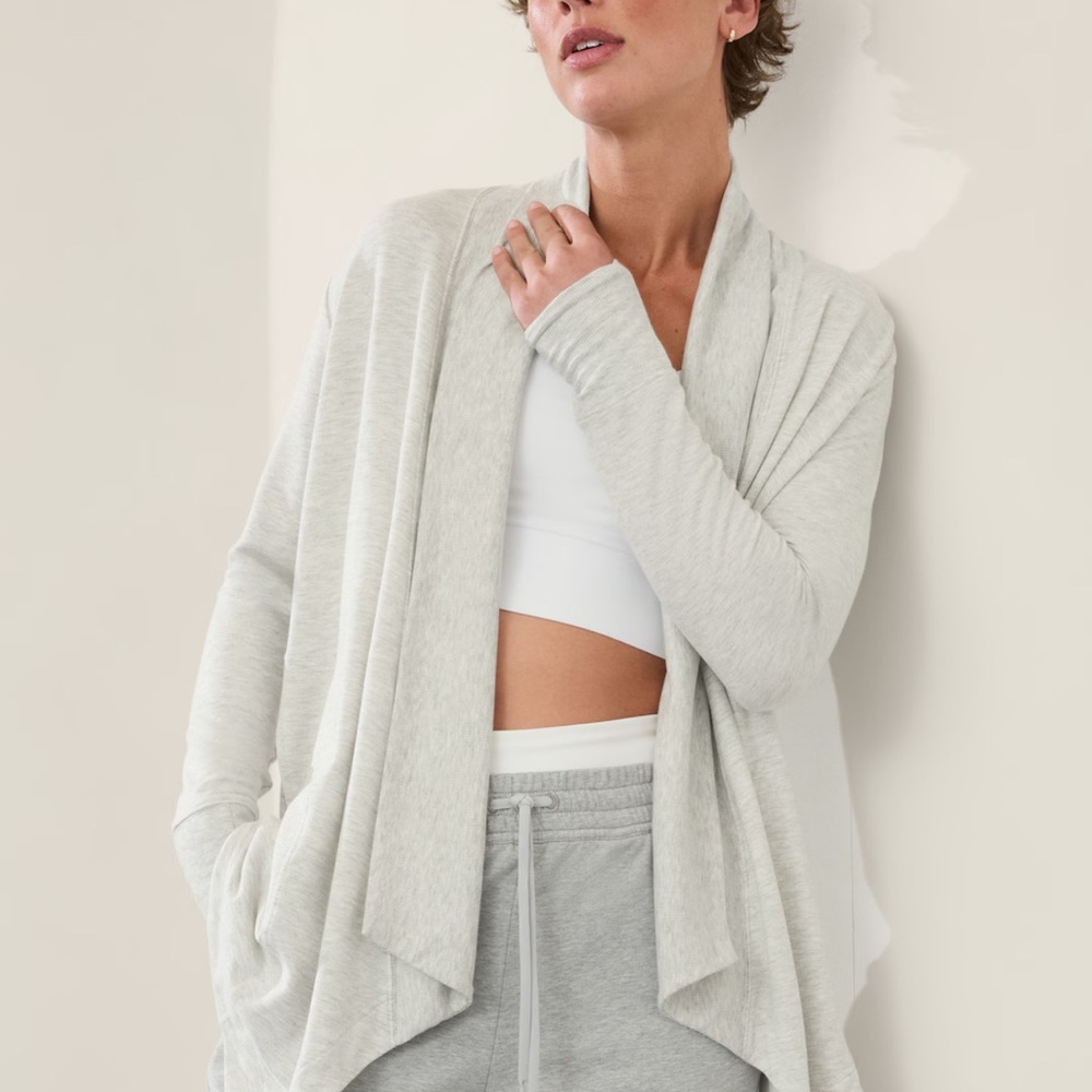 Grey Athleta Cardigan Bundle ✨ both size S - Picture 2 of 16